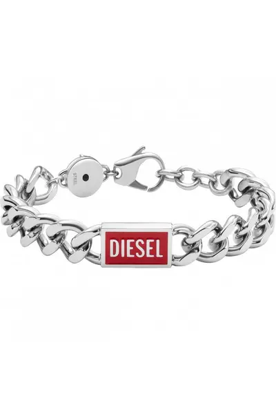 Diesel Jewellery Stainless Steel Bracelet - Dx1371040 Silver