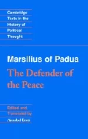 Image of marsilius of padua the defender of the peace