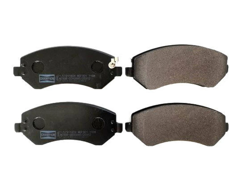 Image of CHAMPION 573118CH Brake pad set with acoustic wear warning Brake Pad Set,disc brake (402)