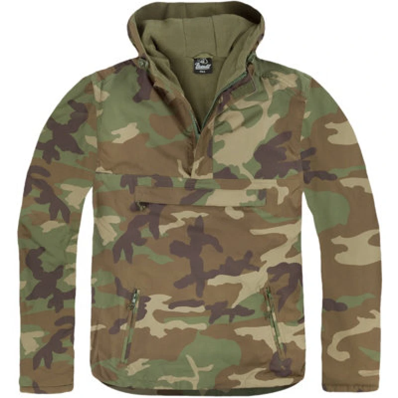 Image of Brandit Windbreaker Woodland Size Xxx Large