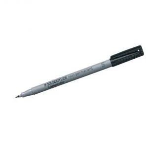 image of Staedtler 311 Lumocolor Pen Non-permanent Superfine 0.4mm Line Black