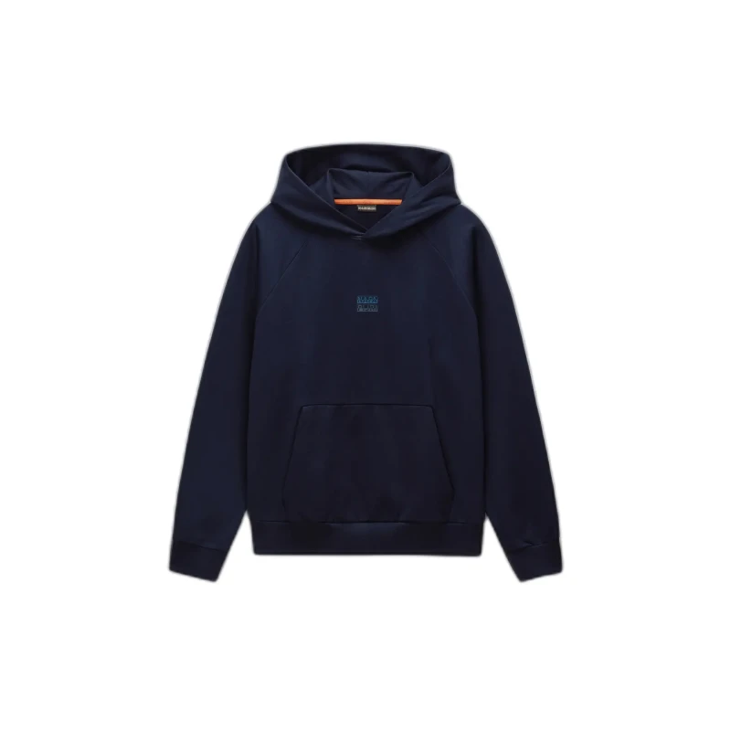 Image of Hooded sweatshirt Napapijri B-Elevated Logo Bleu Male XS