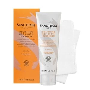 image of Sanctuary Spa Polishing Hot Cloth Cleanser 125ml