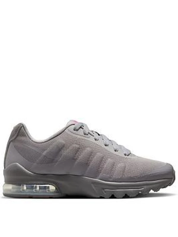 Image of Nike Air Max Invigor Junior Girls Trainers - Grey Female 3