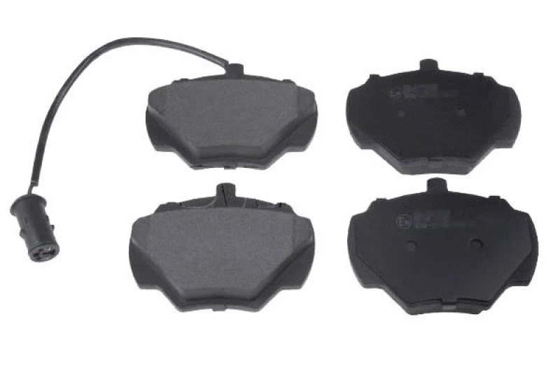 Image of SWAG 22 11 6116 Brake pad set Rear Axle, incl. wear warning contact, with anti-squeak plate Brake Pad Set,disc brake (402)