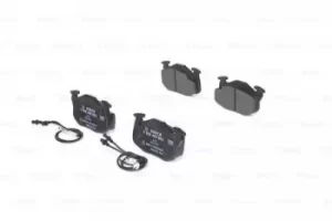 Image of Bosch 0986460983 BP552 Brake Pad Set Disc Brake Front Axle