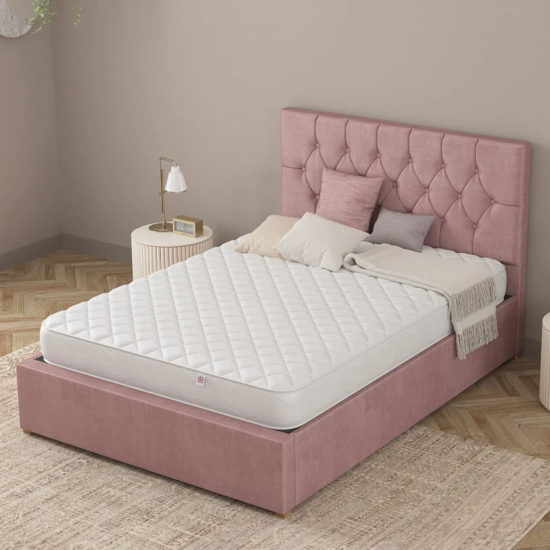 Image of Catherine Lansfield Catherine Lansfield Air Pure Breathable Mattress in White Size: King White King Unisex 5057632303479