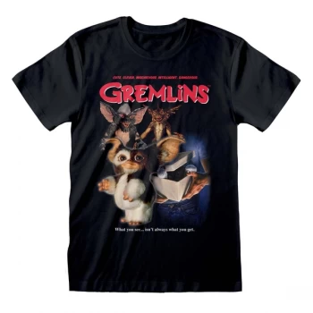 image of Gremlins - Homeage Style Unisex Medium T-Shirt - Black