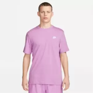 Image of Nike Sportswear Club Mens T-Shirt - Purple