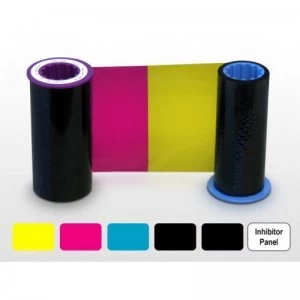 Image of Zebrac Ribbon Ymckki Col 6pane - 415 Images/roll