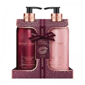 Image of Baylis & Harding Cranberry Martini 2 Bottle Set