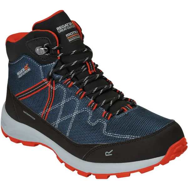Image of Regatta Mens Samaris Lite Hydropel Durable Walking Boots UK Size 11 (EU 46)