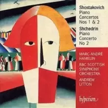 image of Piano Concertos (Litton, Bbc Scottish So, Hamelin)