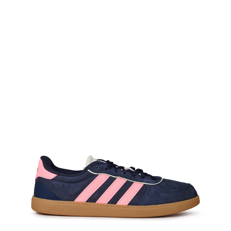 Image of adidas Breaknet Sleek Suede Trainers Womens - Blue Blue 5