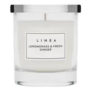 Image of Linea Glass Candle - Clear