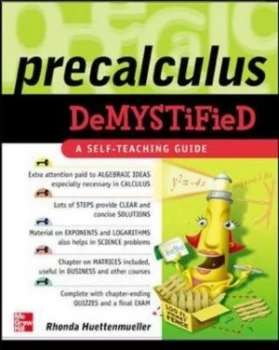 Image of Pre-Calculus Demystified by Rhonda Huettenmueller Paperback