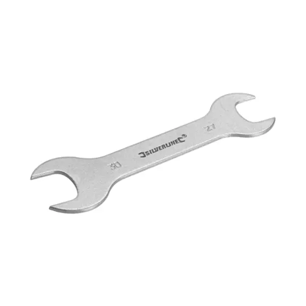 Image of Silverline Double-Ended Gas Bottle Spanner - 27 & 30mm