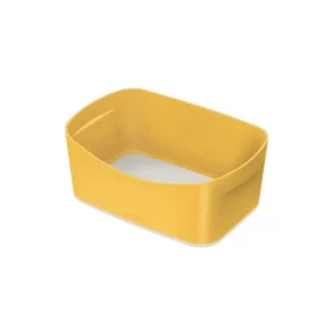 image of MyBox Cosy Storage Tray, W 246 X H 98 X D 160 MM, Warm Yellow