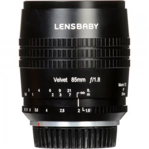 Image of Lensbaby Velvet 85mm f/1.8 Lens for Nikon F Mount - Black
