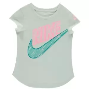 Image of Nike Short Sleeve Graphic T Shirt Infant Girls - Green