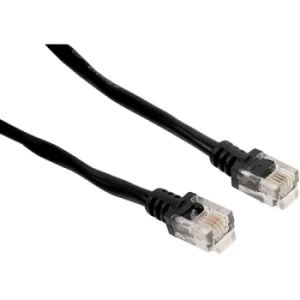 Image of AV:Link 113.532UK RJ11 Modem Lead With Bt Adaptor, 3.0M, Black