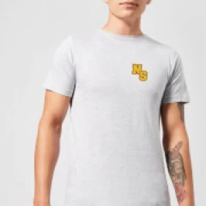 image of Native Shore NS Logo Mens T-Shirt - Grey - 3XL