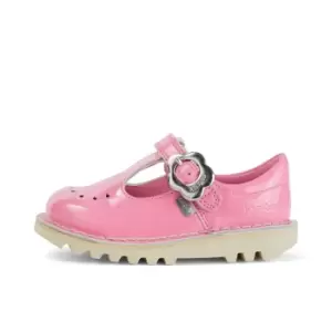 Image of KICKERS KICK FLEUR T BAR PATL IF PNK - 12
