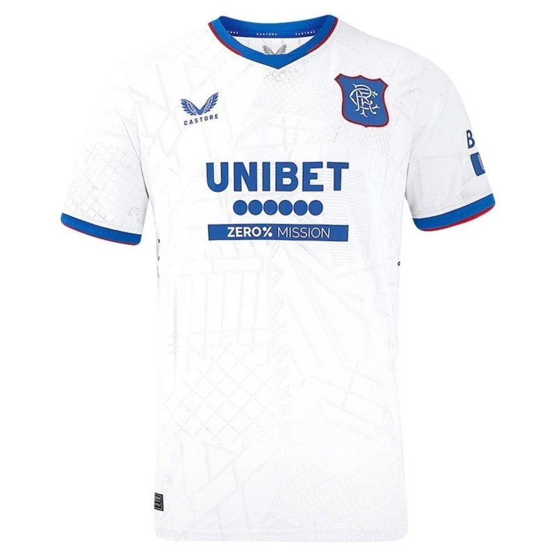 Image of Castore Rangers Authentic Away Shirt 2024 2025 Womens - Grey Grey 8