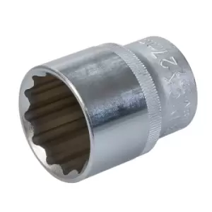 image of King Dick HSM227 Socket 1/2" SD 12pt Metric 27mm