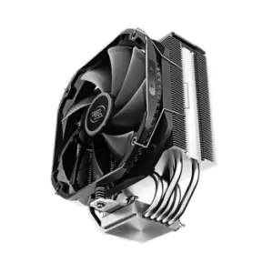 image of DeepCool AS500 ARGB LED Fan CPU Cooler with Wired ARGB Controller