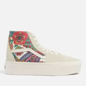 Image of Vans Sk8-HI Stackform Suede and Canvas Trainers - UK 5