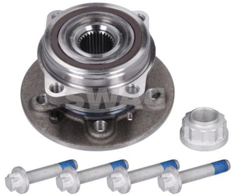 Image of Wheel bearing kit SWAG 33 10 8602