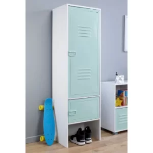 image of Lloyd Pascal 2 Door Wardrobe with Metal Accents