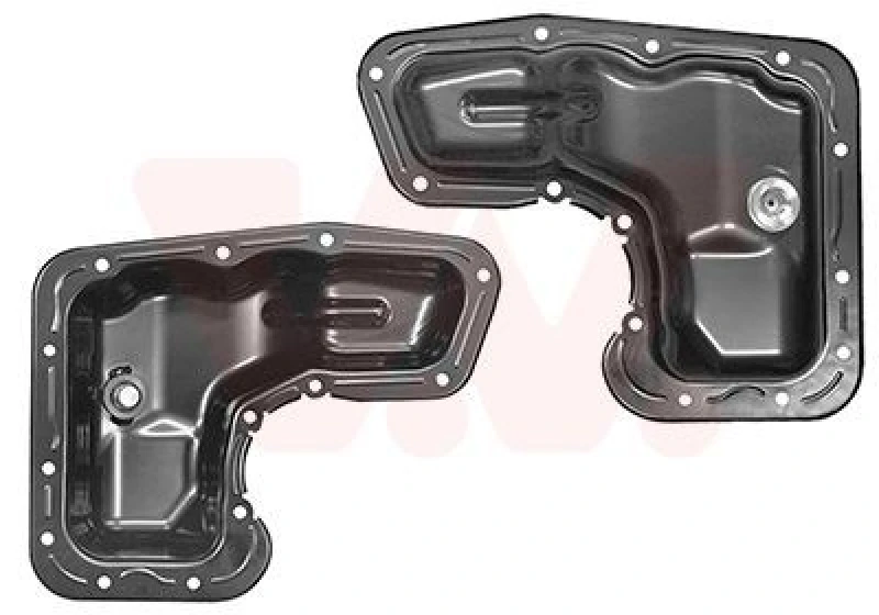 Image of VAN WEZEL Oil sump VAN WEZEL 4034070