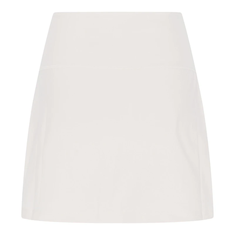 Image of Girlfriend Collective Womens The Skort Skorts Ivory female 8 (XS)