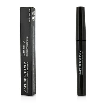 image of Make Up For EverSmoky Stretch Lengthening & Defining Mascara (Black Black) 7ml/0.23oz