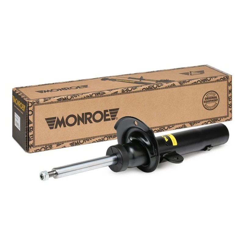 Image of MONROE 16430 Shock absorber MONROE Original (Gas Technology) Gas Pressure, Twin-Tube, Suspension Strut, Bottom Clamp Shock Absorber (854)