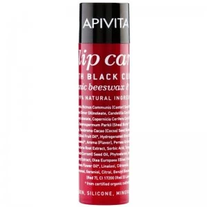 image of Apivita Lip Care Black Currant Moisturizing Lip Balm 4,4 g