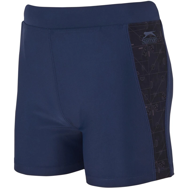 Image of Slazenger Splice Swimming Shorts Junior Boys - Blue Blue 13 Years
