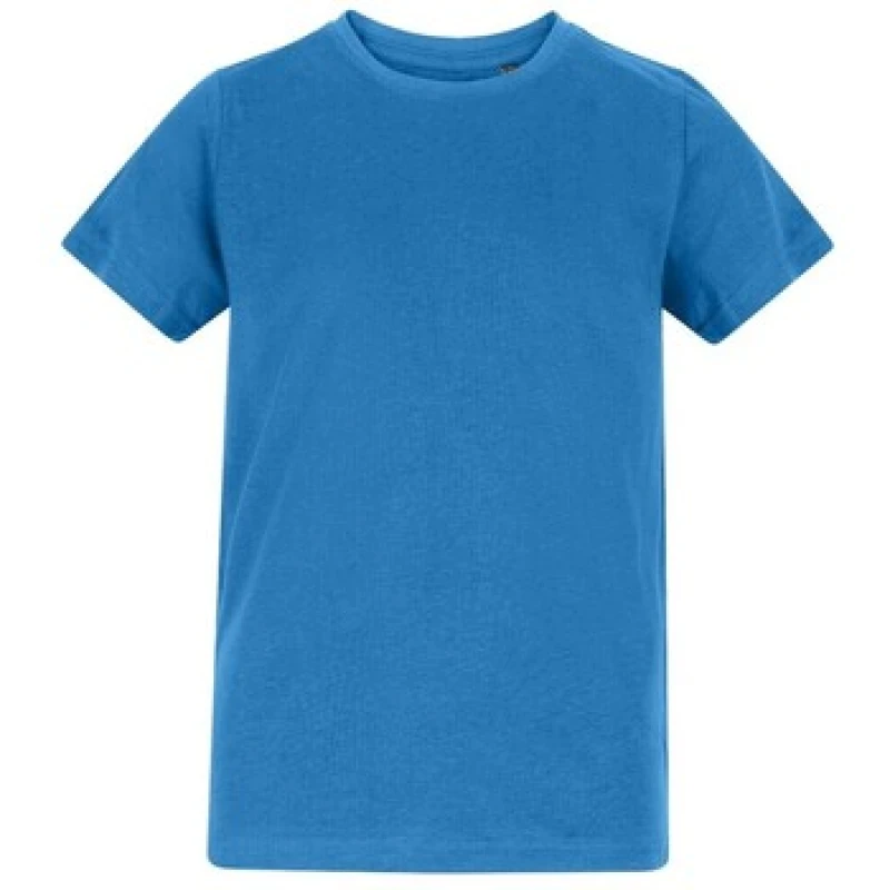 Image of Awdis 150 boys's Children's T shirt in Blue