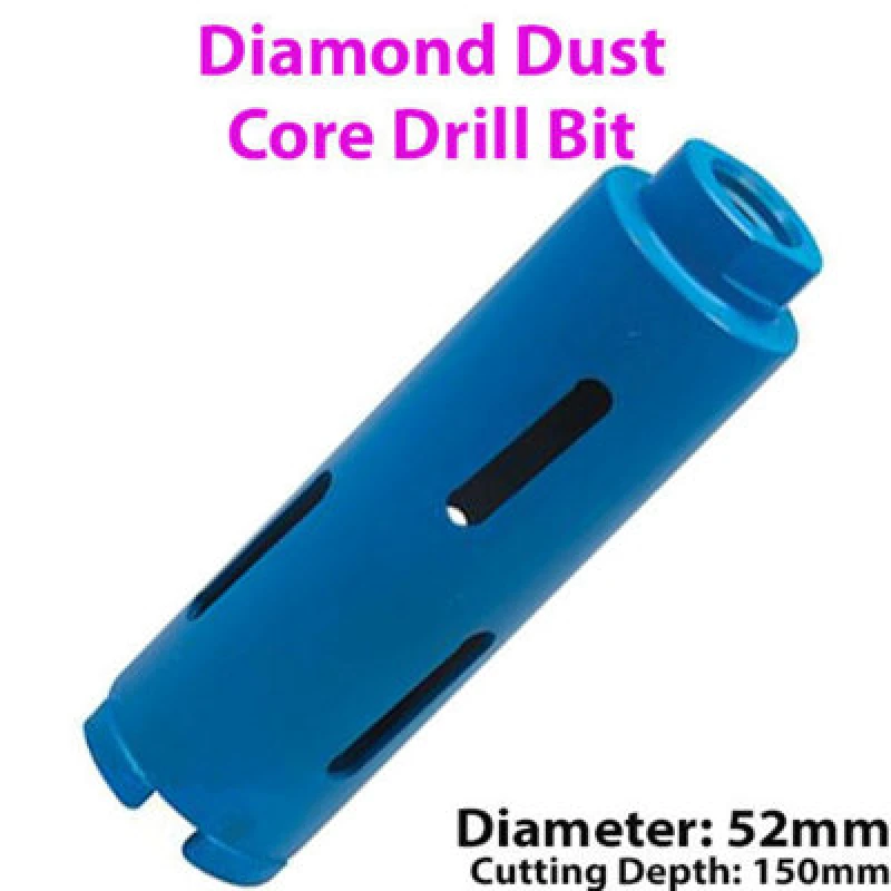 Image of Loops 52mm x 150mm Diamond Core Drill Bit Hole Cutter For Brick Wall / Concrete Block Multi