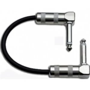 image of Stagg Short Audio Patch Cable 10cm Black