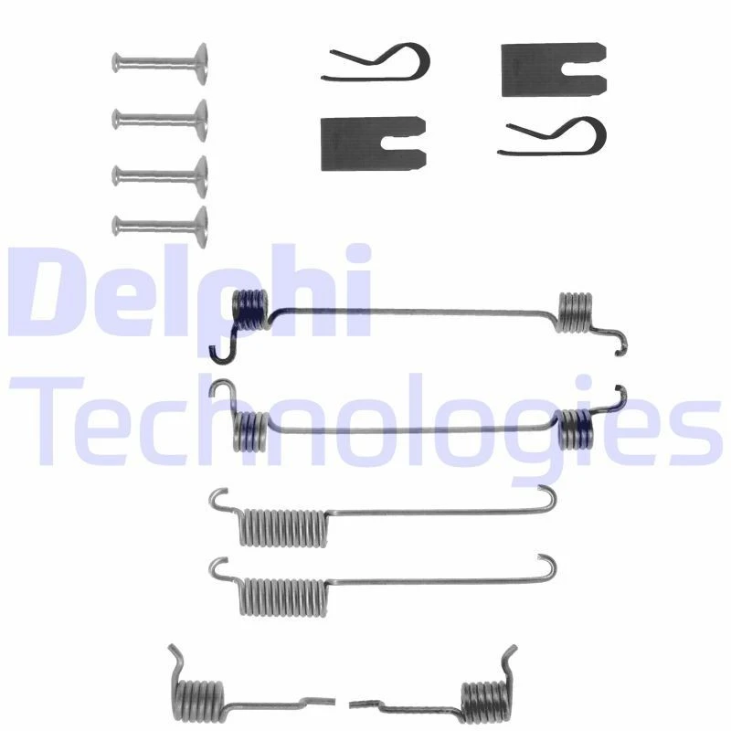 Image of DELPHI Brake shoe fitting kit DELPHI LY1256