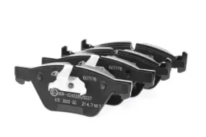 Image of ATE Brake pad set BMW 13.0460-7176.2 34112339267,34112339268,34116763617 34116763618
