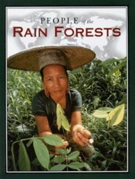 Image of People of the Rainforests by Anna Lewington Hardback