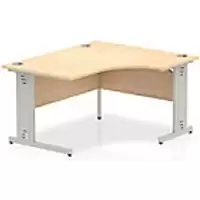 Image of dynamic Right-hand Desk Impulse ICDRW14MPE Maple 1400 mm x 25mm x 730 mm