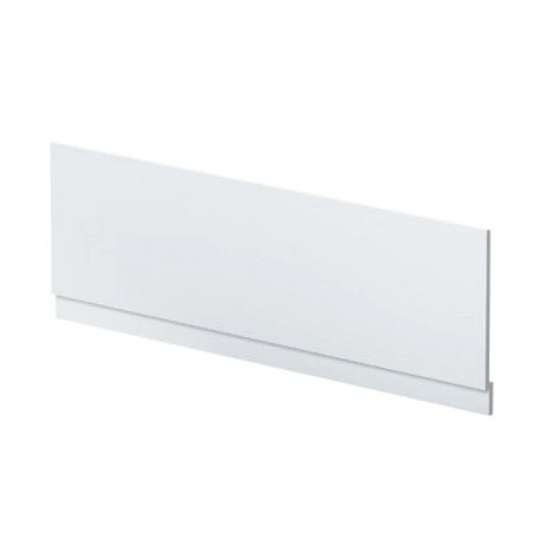 Image of Nuie Urban Straight Bath Front Panel 1700mm-Satin Grey