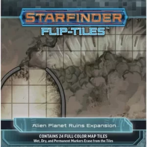 Image of Starfinder Flip-Tiles: Alien Planet Ruins Expansion Board Game