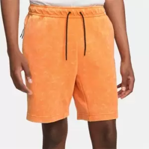 Nike Tech Fleece Mens Shorts - Orange