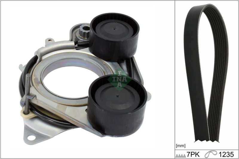 Image of V-Ribbed Belt Set INA 529 0594 10